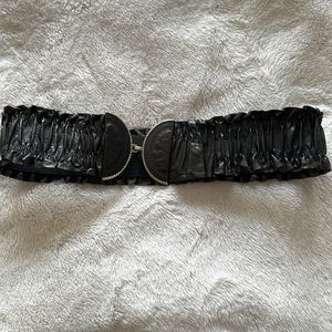 Black wide starch black belt